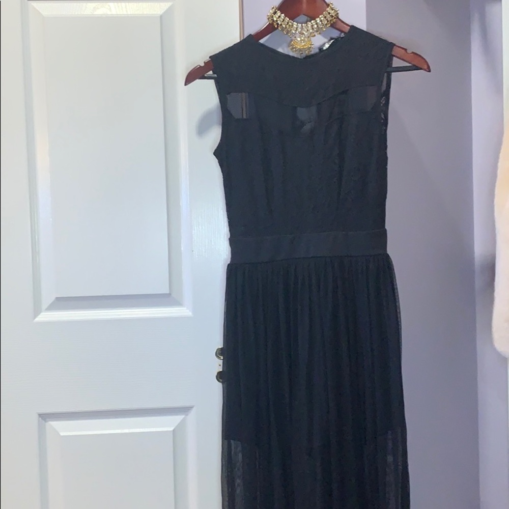 GUESS Brand new Romper with sheer lace overlay